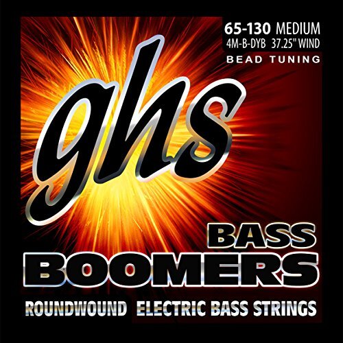GHS BASS BOOMERS KRAAL Tuned String Set Voor Elektrische Bas - 4M-B - Medium - 065/130