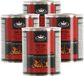 Fancy Flames Esschert Design Bv Fancy Flames Vuurgel/brandgel - 4x - 500 ml - gelhaarden/vuurpotten - binnen en buiten