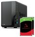 Merkloos Synology NAS - 2-bay - Intel Celeron J4125 - 2 GB RAM - 2.5 GbE - With 2 x 4 TB Hard Drives