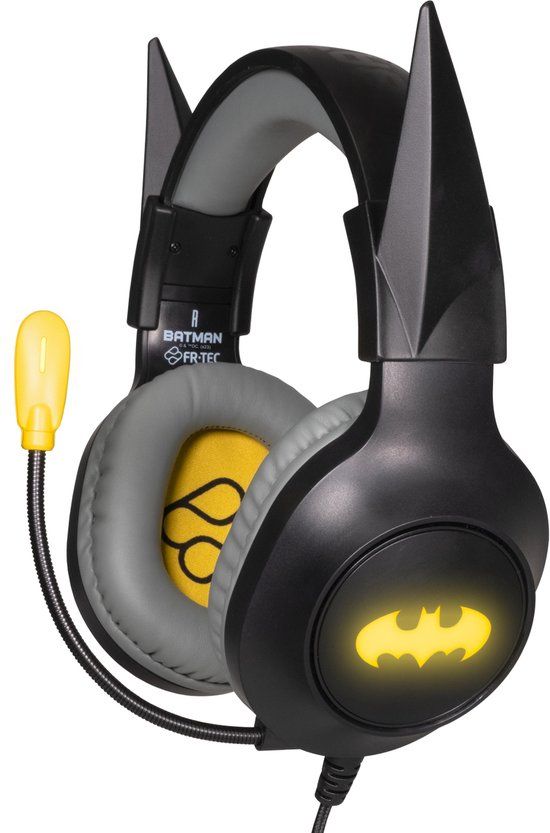FR-TEC Blade Gaming BATHEAD Headset Zwart/Geel