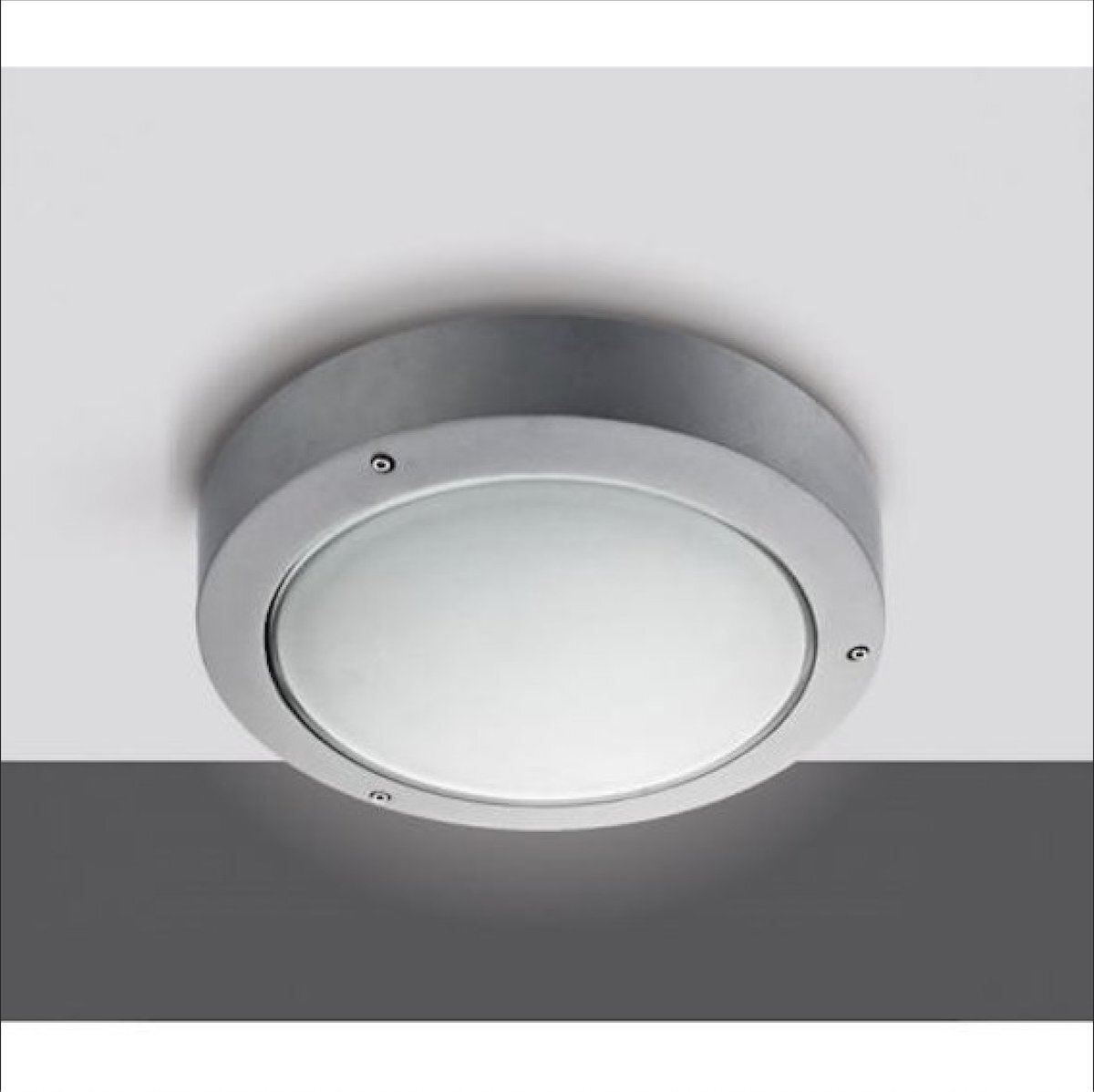 Prolumia LED plafondlamp - met noodfunctie (1 uur) - voor binnen en buiten IP65 - ø360mm - 26W - 3000K warm wit - 40009560 - [energieklasse A++]