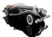 Bauer 1:12 Mercedes-Benz 500K Spezial Roadster 1934 - Bruin - Modelauto