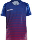 Craft Pro Control Stripe Jersey Jr 1906700 - Club Cobolt/Bright Red
