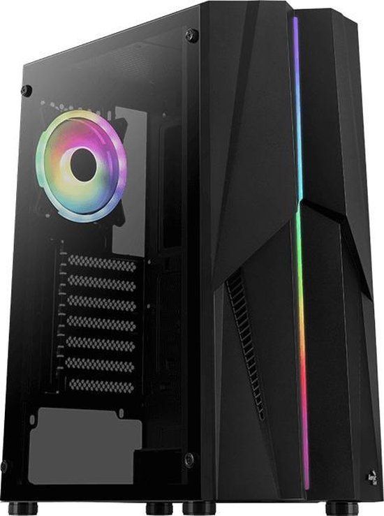 Aerocool Mecha-G-BK-v2 Midi Tower - Zwart