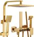 Unyqoos® Luxueus Goudkleurig Douchesysteem met Regendouche en Bidetfunctie
