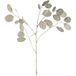 LEONARDO HOME Zilver-dollar-plant Poesia 86 cm wit, 076439, kunststof