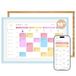 Digitale Dragon Touch Digitale kalender 2026 met 2 vervangbare frames, 25,5 cm elektronische kalenderplanner