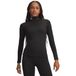Under Armour Coldgear Mock T-shirt Met Lange Mouwen Zwart XL Vrouw