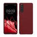 kwmobile telefoonhoesje geschikt voor Sony Xperia 10 V - Hoesje voor smartphone - Back cover in bordeaux-violet
