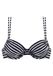 VENICE BEACH Bikinitop zwart / wit