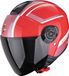 Scorpion Exo-City II Cosmos Jethelm - Rood/wit/zwart - Maat M
