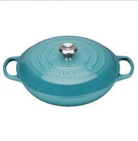 Le Creuset Signature gietijzer Gourmet-Profit-pan - Ø 26 cm - 2,2 l - Caribisch gebied