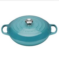 Le Creuset Signature gietijzer Gourmet-Profit-pan - Ø 26 cm - 2,2 l - Caribisch gebied