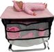 DIMIAN - Bambolina Verzorgingstafel set met pop en accessoires - Roze