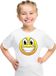 Bellatio Decorations Emoticon T-shirt Super Vrolijk Wit Kinderen 134/140