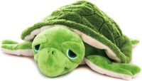 Habibi Plush Habibi Warmteknuffel Schildpad groen 27 cm
