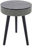 AVCOM Speaker Table with Bluetooth, Black