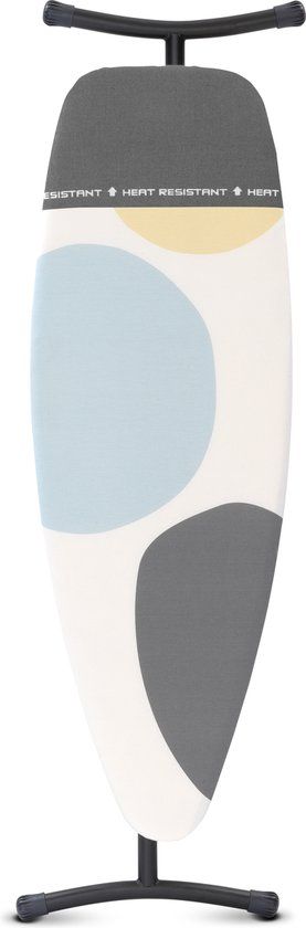 Brabantia Strijkplank D - Spring Bubbles - 135 x 45 cm - Met Hittebestendige Parkeerplaats