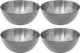Secret de Gourmet - Slakommetjes/Schaaltjes - Set 8x - RVS - D19 cm