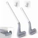 OEM HORCONDORM S.R.L. Set van 2 siliconen toiletborstels – Veelkleurig – Kunststof – Wandmontage