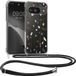 kwmobile hoesje geschikt voor Google Pixel 9 / Pixel 9 Pro - Hoesje met telefoonkoord - Back cover voor smartphone - Case in meerkleurig / transparant