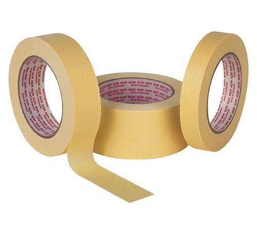 Tesa NOPI 4349 licht gecrêpt tape, beige, 50 m x 19 mm
