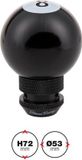 Simoni Racing Pookknop 8-Ball - Zwart