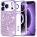 Techsuit - Luxury Glitter MagSafe - iPhone 17 Pro - Light Purple