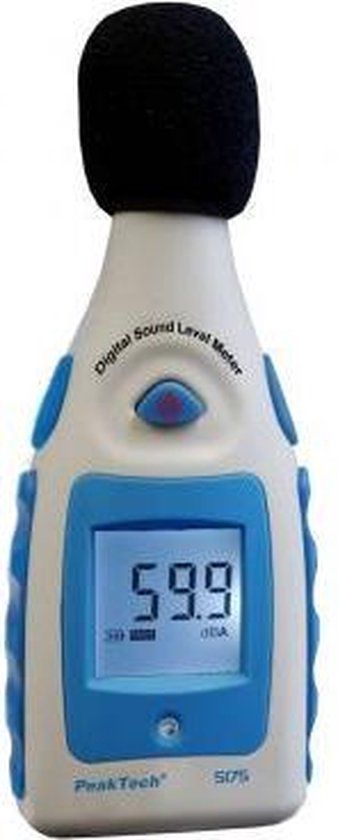 Peaktech 5175 - Decibelmeter - Blauw/Grijs