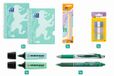 Oxford Back to school - schoolset - collegeblok a4+, pennen & markeerstiften - scholieren en studenten - pastel groen