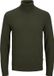 Jack &amp; jones JACK&JONES JJEEMIL KNIT ROLL NECK Heren Trui - Kombu Green - Maat XXL