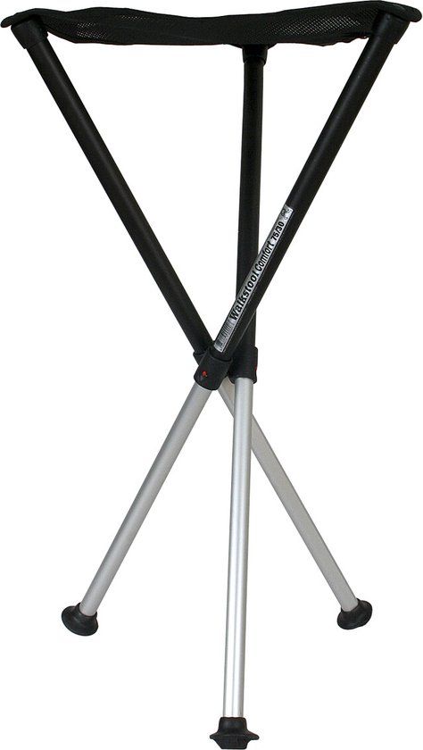 Walkstool Comfort 65 cm - Verstelbaar - Zwart