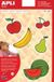 Apli THEMA STICKERS XL FRUIT 2V