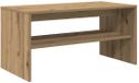 vidaXL Meuble TV 80x40x40 cm bois de pin teck couleur