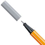 STABILO point 88 Fineliner 0,4 mm Middel Koud Grijs