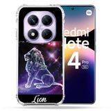 Cokitec Versterkte hoes voor Xiaomi Redmi Note 14 Pro 5G sterrenbeeld 2 leeuw