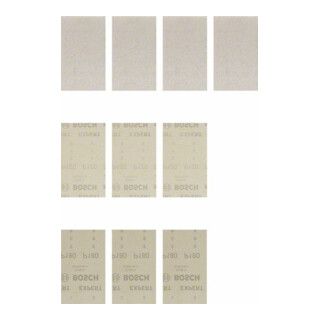 Bosch EXPERT M480 schuurnetset - 80 x 133mm - 10 stuks - voor excentrische schuurmachine