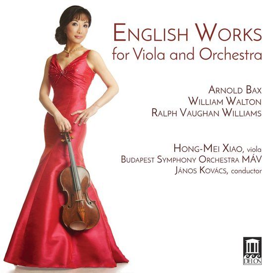 Outhere Hong-Mei Xiao, Budapest Symphony Orchestra MÁV - English Works For Viola & Orchestra (CD)