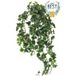 Lierre artificiel en cascade 259 feuilles L 100 cm panaché - Couleur : blanc-vert