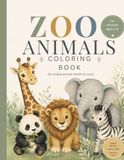My Big Zoo Animal Coloring Book for Kids Ages 2–8