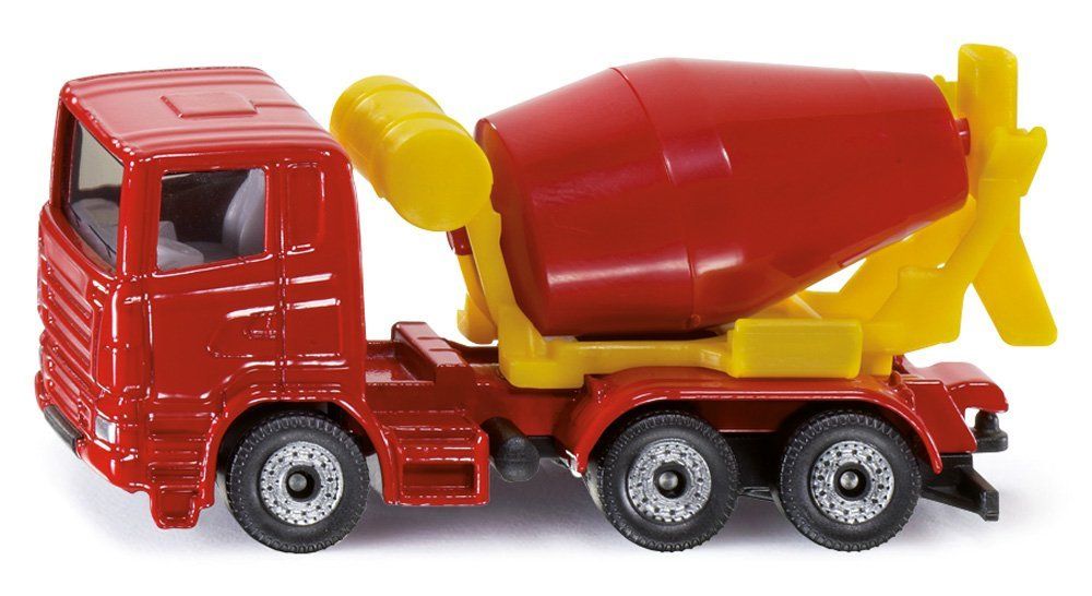 Siku Betonwagen - Rood & Geel - 1:5 Schaal - Vrachtwagen Model