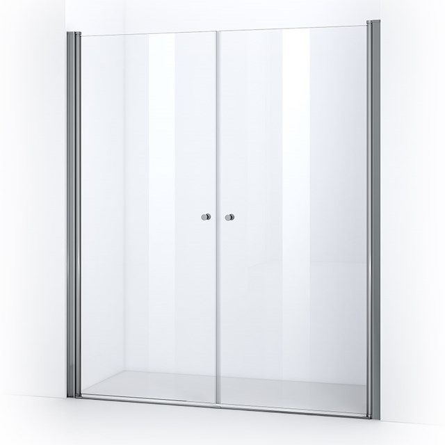 Maxaro Douchedeur Zircon Comfort 175cm Pendeldeur Helder Chroom