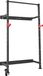 Cage de musculation pliable, rack de musculation mural et rack à squat, équipement de fitness multifonctionnel pour l'entraînement de force avec support de landmine, crochets en J réglables et barre de traction, adapté à une salle de sport à domicile, avec une capacité de charge de 545 kg