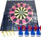 PVC-dartbord pour enfants - Jeu d'extérieur pour familles, idéal pour les activités estivales et le camping