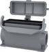 HARTING Han 24B, cadre de base haut, 2xPG29 entrée de câble latérale, avec 1 étrier avec capot de protection, plastique - 1 pièce