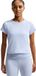 Nike Rib Tight Sportshirt dames Blauw L/40