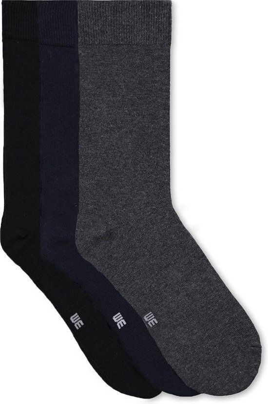 WE Fashion Heren sokken, 3 pack