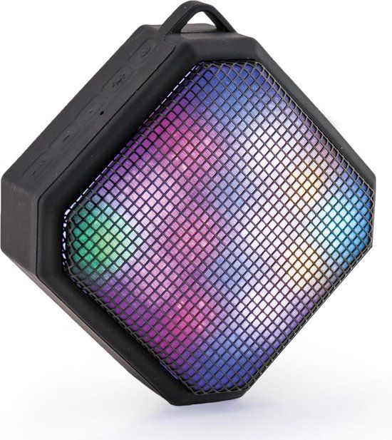 Caliber HPG333BTL Bluetooth Speaker - Waterdicht - LED Verlichting - Zwart