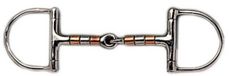 Sefton Trensbit Met Koperen D-ring Zilver 13.5 cm