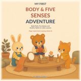 My First Body & Five Senses Adventure: Body Parts, Five Senses, and Healthy Habits for Little Learners